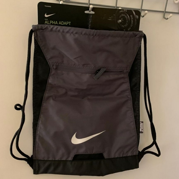nike alpha drawstring bag